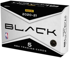 2020-21 Panini BLACK NBA Basketball Hobby Box (Online Exclusive)